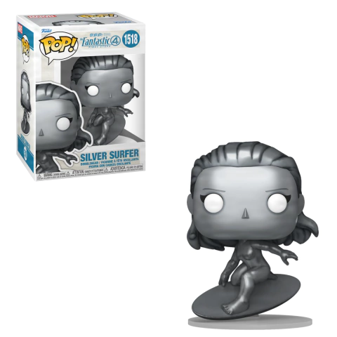 Funko Pop Silver Surfer #1518 - Quarteto Fantástico Marvel - comprar online