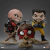 Estátua Deadpool, Wolverine & Headpool - Minico Iron Studios - comprar online