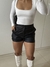 Short couro - loja online