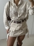 Short saia jeans nude na internet