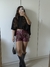 Short couro