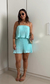 Conjunto plissado