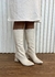 BOTA LIZA OFF WHITE - Amora Shoes