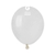 Balão Gemar 5" Crystal #000 Liso Látex Redondo 100un Gemar - comprar online
