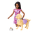 Imagem do Boneca Barbie Brooklyn Passeio com Cachorrinho Mattel HWT53