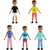 Boneca Polly Pocket Conjunto Aventuras no Rio Mattel HWP23 na internet