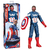 Boneco Capitão América Admirável Mundo Novo Titan Hero Clássico Hasbro F9276 - Help Kids Brinquedos | Imaginação e Diversão!
