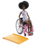 Boneca Barbie Fashionista Negra “Black Power” com Cadeira de Rodas Mattel HJT14 - comprar online