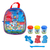 Mochila Patrulha Canina com 3 Potes de Massinha e Acessórios Sunny 003038