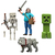 Boneco Minecraft O Filme Figura de Ação Dennis 10cm Mattel JFR59|JFR44