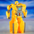 Boneco Transformers MV8 One Cog Changer Bumblebee Hasbro F9383 - loja online