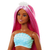 Boneca Barbie Mundo da Fantasia Sereia Cabelo Rosa Top Azul Mattel HRR04|HRR02 na internet