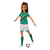 Boneca Barbie Jogadora de Futebol Morena Verde e Branco Mattel HCN18 - loja online