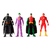 Conjunto de 4 Bonecos Batman DC Comics 15cm Sunny 004180 - Help Kids Brinquedos | Imaginação e Diversão!