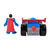 Boneco com Veículo Imaginext DC Super Friends Supermobile Mattel JFJ69|JFJ67 - loja online