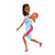 Boneca Barbie Feita Para Mexer Profissões Jogadora De Basquete Mattel HKT74|HKT71 - loja online