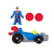 Imagem do Boneco com Veículo Imaginext DC Super Friends Supermobile Mattel JFJ69|JFJ67