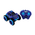 Carrinho de Controle Remoto Disney Stitch Super Giro Candide 3251