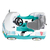 Carrinho de Passeio Kombina Azul Empurrador e Pedal Calesita 1029 - Help Kids Brinquedos | Imaginação e Diversão!