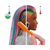 Boneca Barbie Negra Penteados Arco-Íris Oncinha Rainbow Hair Mattel GRN82|GRN80 na internet