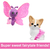 Boneca Barbie Um Toque de Magia Cabelo Roxo com Pets Mattel HLC33 na internet