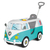 Carrinho de Passeio Kombina Azul Empurrador e Pedal Calesita 1029 - comprar online
