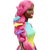 Boneca Barbie Negra Unicórnio Cabelo Longo Rosa Mattel HRR01|HRP99 na internet