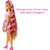 Boneca Barbie Totally Hair Cabelo Rosa e Roxo Mattel HCM89 - loja online