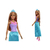 Boneca Barbie Princesa Morena Saia Azul e Blusa Roxa Mattel HGR03|HGR00 - comprar online