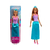 Boneca Barbie Princesa Morena Saia Azul e Blusa Roxa Mattel HGR03|HGR00 - loja online