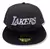 New Era 59fifty Lakers Gris Negro