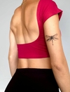 Cropped costas nua - comprar online