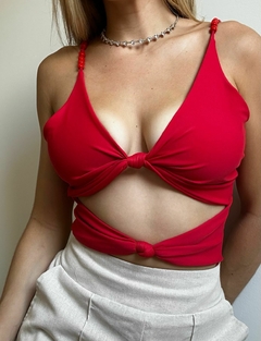 Body Vermelho Cristal na internet