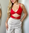 Body Vermelho Cristal