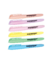 KIT MARCA TEXTO 6 CORES TONS PASTEIS MASTERPRINT - comprar online
