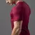 Camiseta Apex Dry Middle Lupus Vinho - Sem Costura - Viva Performance