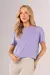 Blusa com Abertura Nas Costas (Lilás) - comprar online