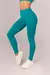 Calça Legging com Cobertura no Cós (Jade) - Viva Performance
