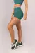 Short com Vivo no Cós (Verde Esmeralda / Branco) - loja online