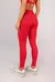 Calça Legging com Cós Transpassado e Bolsos (Apple) - Viva Performance