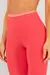 Imagem do Calça Legging com Vivo na Vira (Rosa Pink / Aquarela / Off-White)