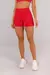 Short com Chapados na Faixa Lateral (Vermelho) - comprar online