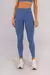Calça Legging Tricolor com Vivo no Chapado (Sereno / Caramelo / Off-White) - comprar online