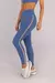 Calça Legging Tricolor com Vivo no Chapado (Sereno / Caramelo / Off-White) - loja online