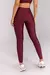 Calça Legging com Vira e Vivo (Vinho / Rose) na internet