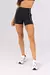 Short com Bolsos e Vivo (Preto / Glacial) - comprar online