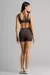 Short com Bolsos e Vivo (Trufa / Off-White) - loja online