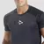 Camiseta Dry Fit Middle Lupus Preto - Viva Performance