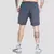 Short Dry Fit Lobo Chumbo na internet