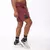 Bermuda Dry Fit Square Fluid Bordo - Viva Performance